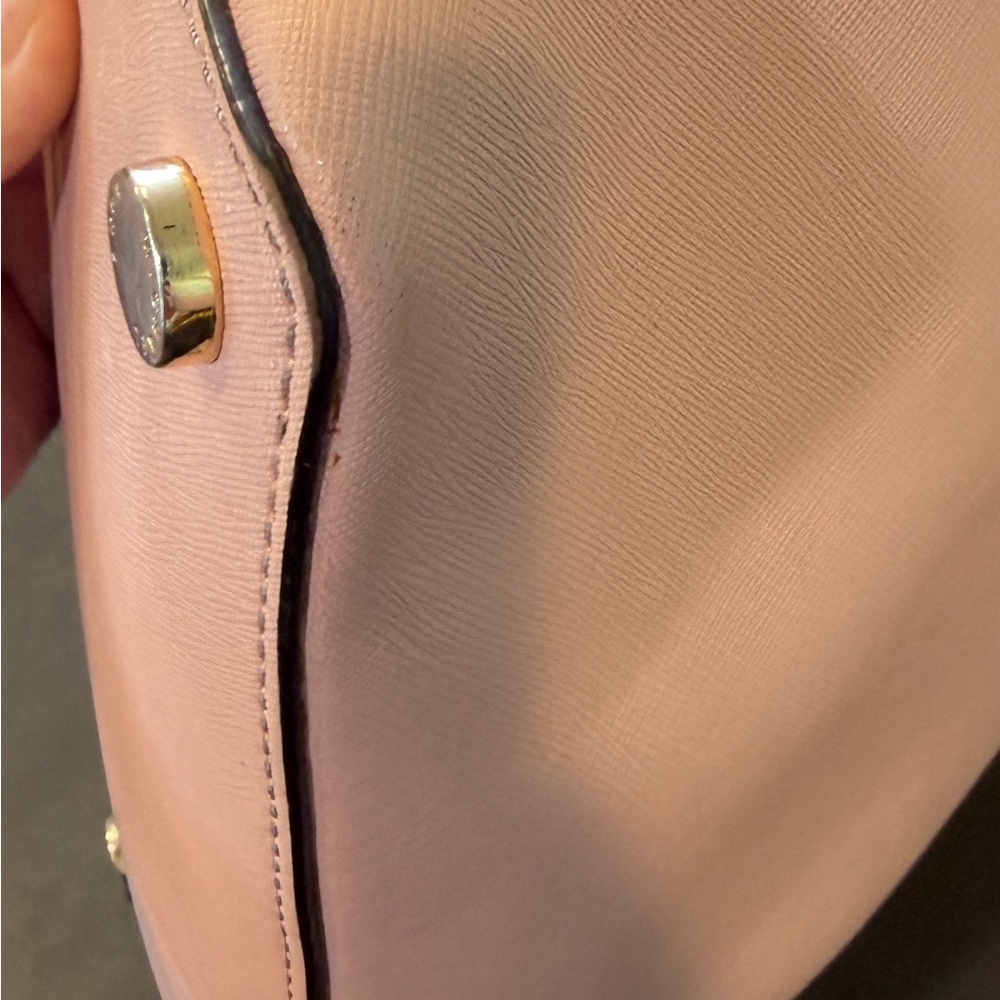 Michael Kors Pink Satchel with Gold Hardware - Picture 10 of 16